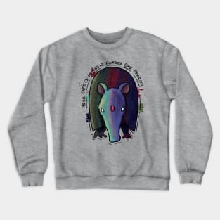 Safety Priority Armadillo Crewneck Sweatshirt